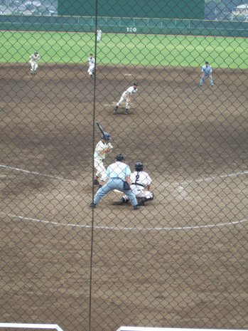 2009/07/18 下館一高 対 岩瀬高校