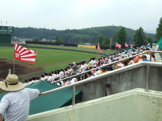 2009/07/18 下館一高 対 岩瀬高校