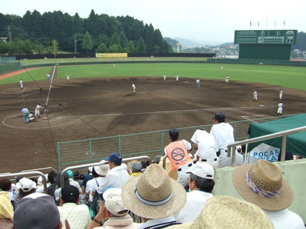 2009/07/18 下館一高 対 岩瀬高校