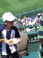 甲子園風景 名物甲子園カレー