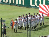 8月7日　開会式　山形中央高校