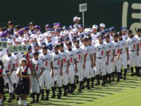 8月7日　開会式　山形中央高校