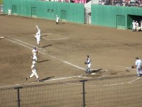 俣野球場 試合風景